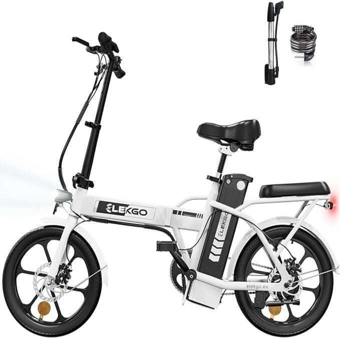 bicicleta electrica elekgo 16"