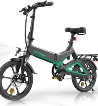 Bicicleta electrica hitway plegable BK2E 16