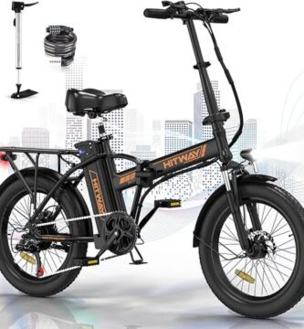 Bicicleta electrica hitway plegable fat BK11 20