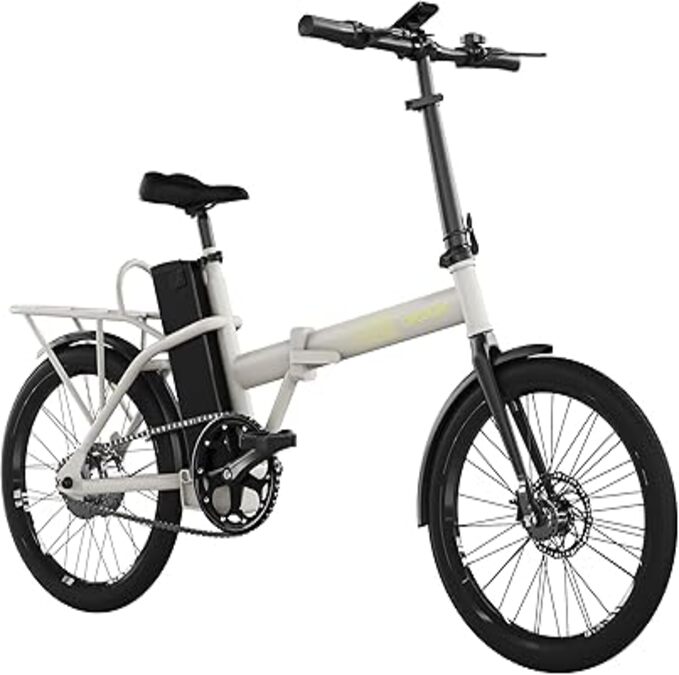 Cecotec Bicicleta Eléctrica Plegable 20 - Compacta y Eficiente para la Ciudad